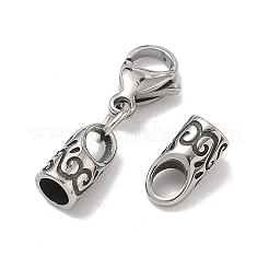 Застежки-лобстеры из хирургической нержавеющей стали 316&nbsp;STAS-L307-02ASP-02