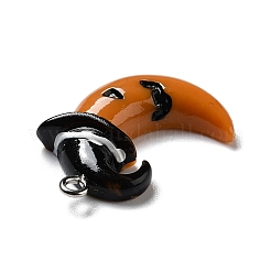 Подвески из непрозрачной смолы на хэллоуин RESI-D055-106P