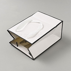 Бумажные пакеты для хранения подарков с ручкой&nbsp;CARB-WH0017-10A-03