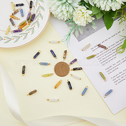 36шт 9 стиля натуральные подвески из драгоценных камней&nbsp;PALLOY-AB00100