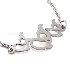 Браслеты из цепей из нержавеющей стали&nbsp;STAS-Z061-01P-03