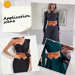 Тканевые ремни для женщин дамское платье&nbsp;AJEW-WH20080-15A