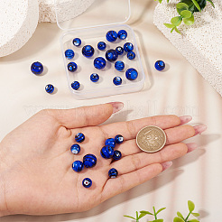 32шт ручной работы бусины лэмпворк&nbsp;LAMP-TA0001-56D