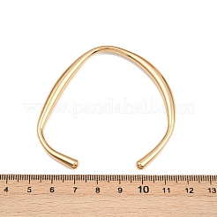 Женские браслеты-манжеты С-образной формы из нержавеющей стали 304&nbsp;LS-BJEW-G759-02G