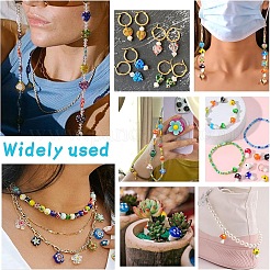 60 шт. 10 нити бусин лэмпворк ручной работы&nbsp;LAMP-YW0001-32