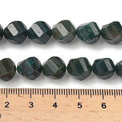 Природные моховой агат бисер нитей&nbsp;G-C267-B23