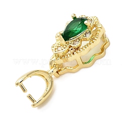 Латунные микро проложить кубического циркония прижимные поручительств&nbsp;KK-L229-027G