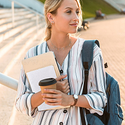 1 шт. обложка для книги из хлопка и льна&nbsp;AJEW-FH0006-82B