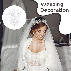 Прозрачные акриловые подвесные ветки-капли&nbsp;FIND-WH0126-342