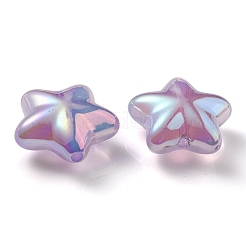 УФ-покрытие радужное радужное имитация желе акриловые бусины&nbsp;OACR-C007-07C