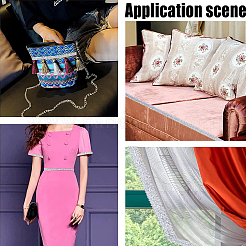 15 ярд металлизированной кружевной отделки&nbsp;OCOR-GF0003-23A