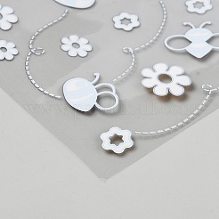 УФ-наклейки для переноски пластиковых стаканчиков для стекла&nbsp;DIY-WH20001-A13