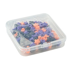 100шт 3 цвета непрозрачные акриловые бусины&nbsp;MACR-FS0002-26