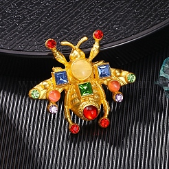 Красочная брошь из сплава Beas со стразами для рюкзака&nbsp;LS-PW-WG3F6A3-01