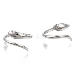 Кольцо-манжета в форме змеи из нержавеющей стали марки 304&nbsp;LS-RJEW-N038-113P