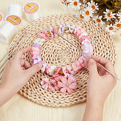 4 рулон круглого поликоттонового витого шнура&nbsp;OCOR-NB0002-01