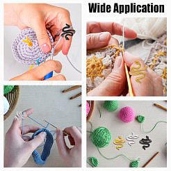 12 шт. 6-цветный змеиный сплав&nbsp;DIY-FG0008-29