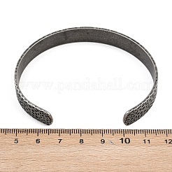 Браслеты-манжеты из хирургической нержавеющей стали 316&nbsp;BJEW-C125-07AS