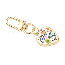 Подвесные украшения из эмали из сплава 7 шт.&nbsp;HJEW-JM04373