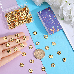 200 шт. волнистые разделительные бусины из сплава в тибетском стиле&nbsp;FIND-SC0008-89