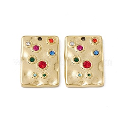 Подвески из нержавеющей стали с вакуумным покрытием pvd 201 со стразами&nbsp;STAS-J401-VC794