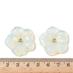 Резные подвески из смешанных натуральных и синтетических драгоценных камней&nbsp;G-P585-02G