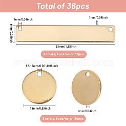 Подвески из латуни и нержавеющей стали 304&nbsp;KK-CA0002-83