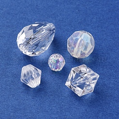 Прозрачные акриловые бусины&nbsp;TACR-FS0001-42