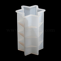 Силиконовые Молды для ароматических свечей в форме звезды с 6 понтом&nbsp;LS-DIY-K073-06