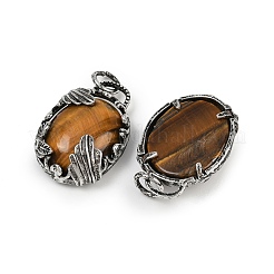 Природных тигровый глаз подвески&nbsp;G-Z101-02AS-07