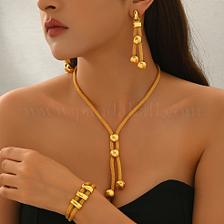 Комплекты из длинных браслетов с кисточками из сплава&nbsp;LJ8026