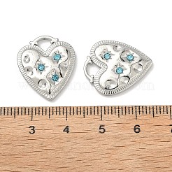 Подвески из нержавеющей стали 304 со стразами&nbsp;STAS-L308-11P