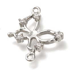 Латунные подвески из прозрачного кубического циркония&nbsp;KK-K388-70P