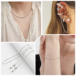 Наборы для изготовления цепочек из нержавеющей стали 304&nbsp;DIY-BBC0002-51