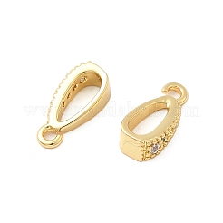 Латунные микро проложить четкие кубического циркония кулон поручительств&nbsp;LS-KK-G542-03G-02