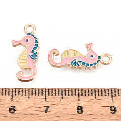 Подвески из сплава морских животных с эмалью&nbsp;ENAM-T022-34C