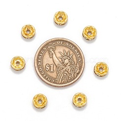 Железный сорт а кристалл горный хрусталь разделительные бусины&nbsp;RB-A010-8MM-G