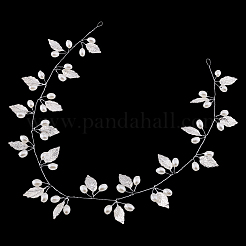 Гибкие аксессуары для волос из сплава&nbsp;PALLOY-WH20816-001S