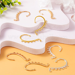 30шт 3 цвета сплава ушные манжеты выводы&nbsp;FIND-TA0004-49