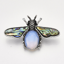 Броши / подвески из опалита&nbsp;X-G-S353-08N