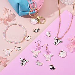 42шт 6 стиля подвески из сплава с эмалью&nbsp;ENAM-GA0001-14