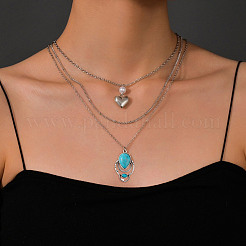 12 шт. 6 стиля подвески из ретро-сплава&nbsp;FIND-GO0001-93