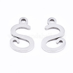 Не тускнеющие подвески из нержавеющей стали 201&nbsp;LS-STAS-T044-217P-S