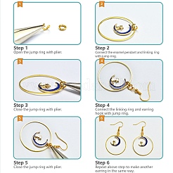 DIY серьги решений&nbsp;DIY-SC0005-79