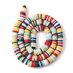 Полимерной глины ручной работы бисер нитей&nbsp;CLAY-R089-6mm-T02B-07