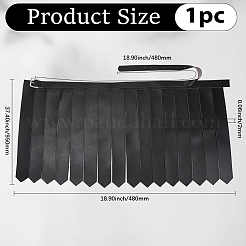 Юбка из искусственной кожи с римским поясом&nbsp;AJEW-WH20033-120A