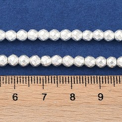 Гальванические нити из синтетических немагнитных гематитовых бусин&nbsp;G-U003-13B