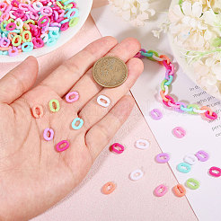 560шт 7 цвета непрозрачные акриловые соединительные кольца&nbsp;MACR-CA0001-41