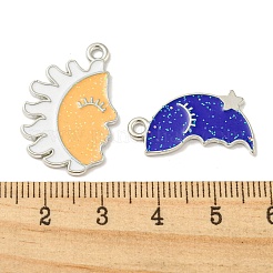 Подвески из сплава с блестками и эмалью&nbsp;FIND-Z026-05P