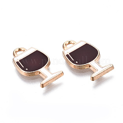 Подвески из экологически чистого сплава с эмалью&nbsp;ENAM-Q437-049-NR